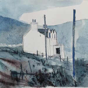 Ian McQue Instagram - Getting my eye in 
#mixedmedia #mixedresults
#harloshwoodh #isleofskye