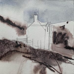 Ian McQue Instagram - Getting my eye in 
#mixedmedia #mixedresults
#harloshwoodh #isleofskye