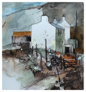 Ian McQue Instagram - more mixed media malarkey 
#mixedmedia #malarkey