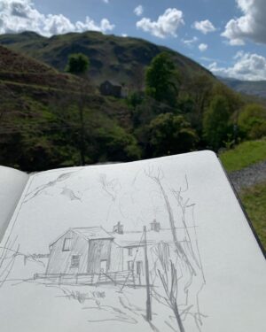 Ian McQue Instagram - out and about #out #about #lakedistrict #unusuallysunny