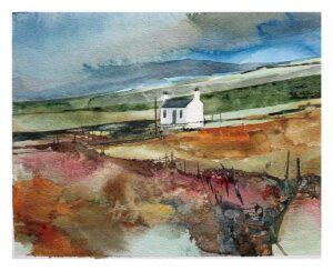 Ian McQue Instagram - Continuing with the chocolate box watercolour theme #norobo #allthecolours #isleofskye