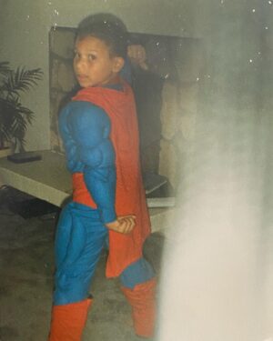 Ian Verdun Instagram - Happy Halloween, ya filthy animals. Fun fact, my mom made this costume. #superman #halloween #superhero #costume #capedcrusader #iwasOBSESSEDwiththiscostume #iseriouslydidntwanttotakeitoff #idonthinkitookitoffuntilthelastpossibleminite #icanfly #andyesiwasthisjackedasachild #whathappened #excusemewhileigoworkout #muscle #pumped #youliftbro