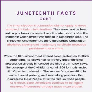 Ian Verdun Instagram - Happy Juneteenth, ya’ll! In honor of the holiday, swipe 👉🏽 to read up on some history. #americanhistory #juneteenth #freeyourmind #decolonizeyourmind  #ifwedontlearnfromourpast #hellifwedontevenKNOWourpast #howinthellarewegonnalearnfromit #canigetanamenupinhere #rehauleducation #teachthisshitinschool