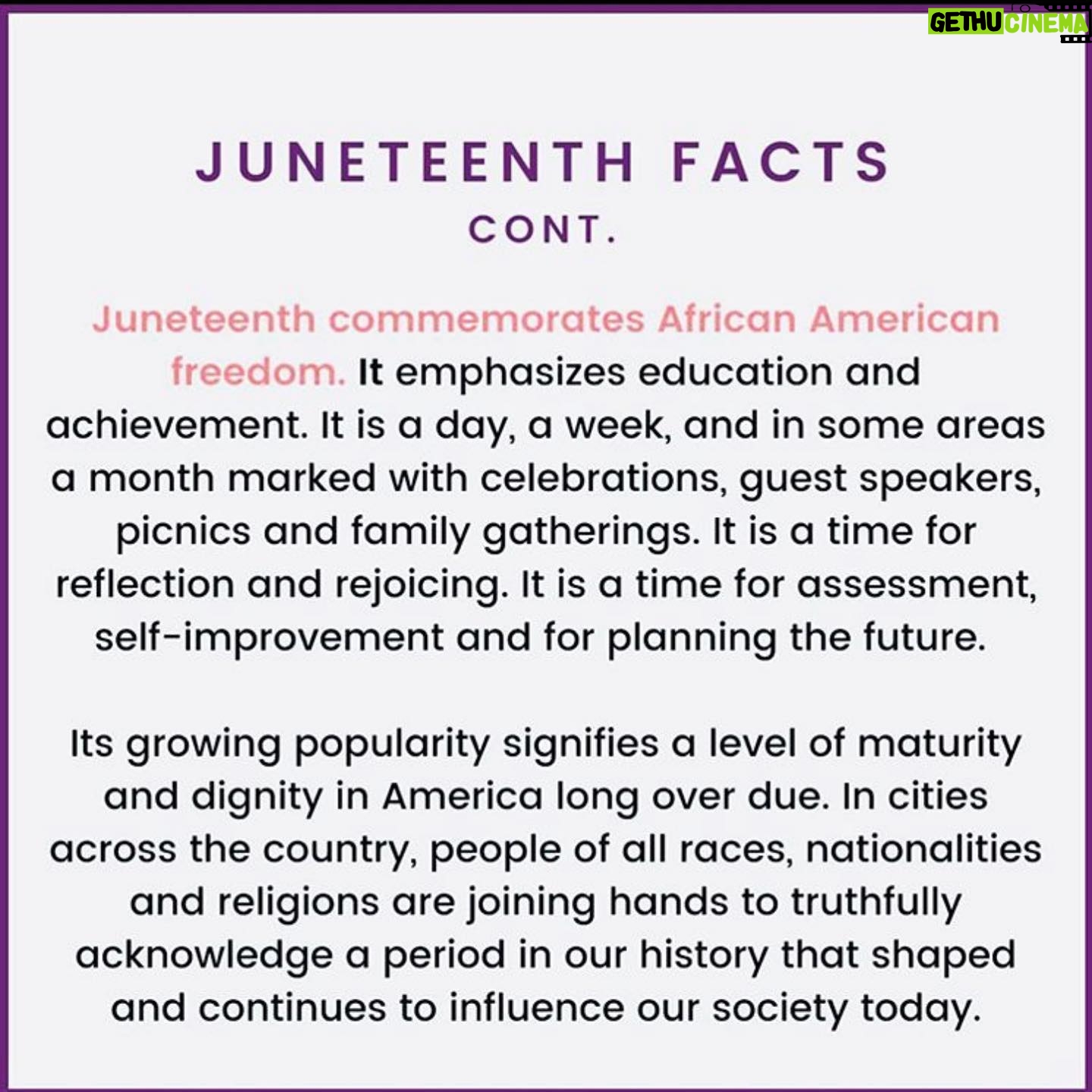 Ian Verdun - 1.8K Likes - Happy Juneteenth, ya’ll! In honor of the holiday, swipe 👉🏽 to read up on some history. #americanhistory #juneteenth #freeyourmind #decolonizeyourmind #ifwedontlearnfromourpast #hellifwedontevenKNOWourpast #howinthellarewegonnalearnfromit #canigetanamenupinhere #rehauleducation #teachthisshitinschool