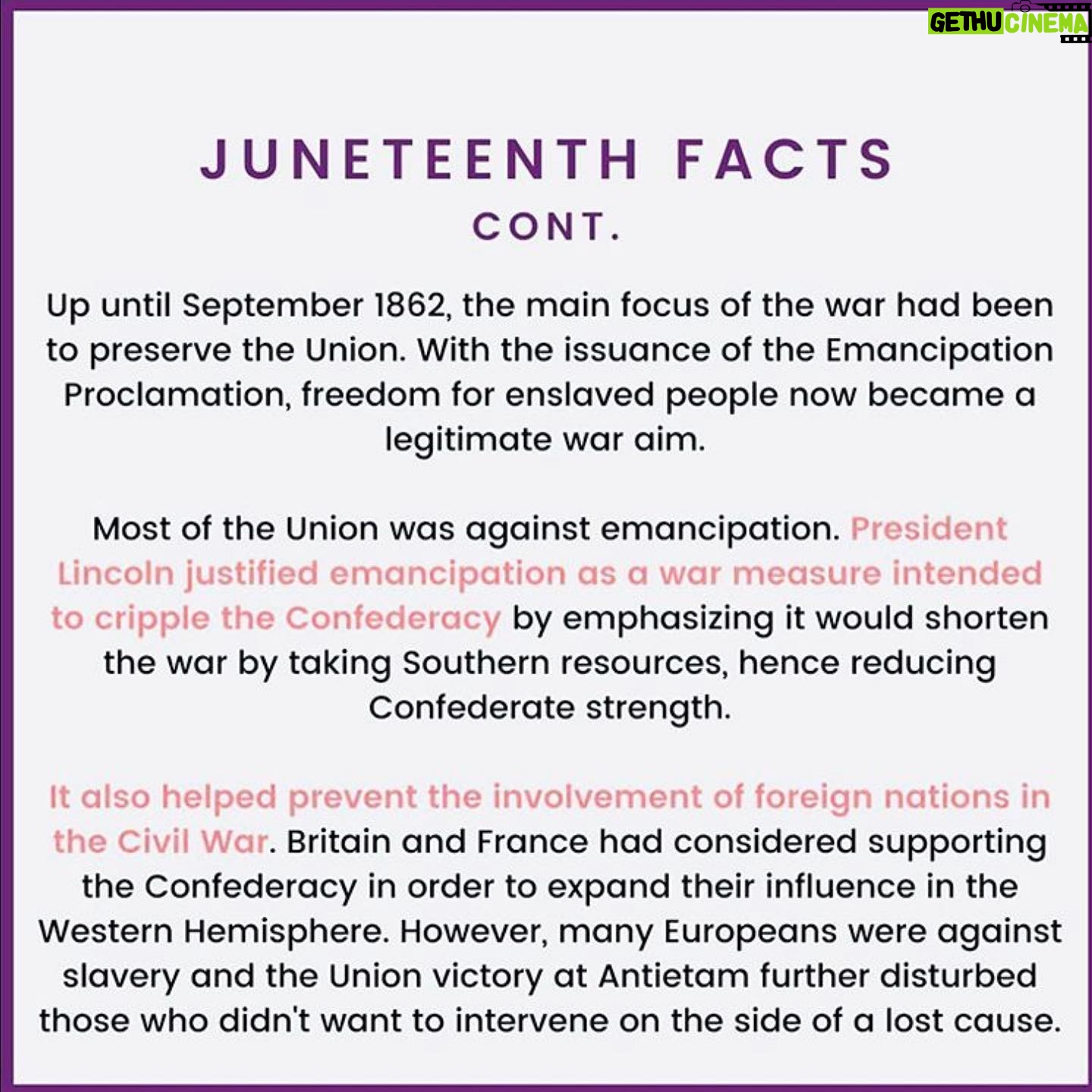 Ian Verdun - 1.8K Likes - Happy Juneteenth, ya’ll! In honor of the holiday, swipe 👉🏽 to read up on some history. #americanhistory #juneteenth #freeyourmind #decolonizeyourmind #ifwedontlearnfromourpast #hellifwedontevenKNOWourpast #howinthellarewegonnalearnfromit #canigetanamenupinhere #rehauleducation #teachthisshitinschool