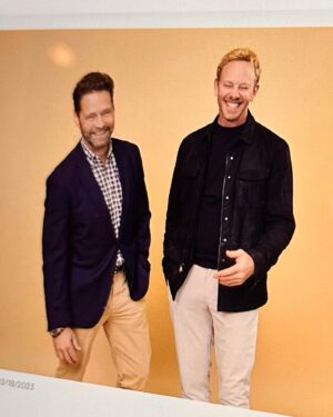 Ian Ziering Instagram - Better than Friends. 
*Pun intended 😉