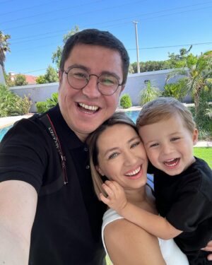 İbrahim Büyükak Instagram - Bayram gibi bir Babalar Günü 💙