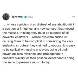 Ibram X. Kendi Instagram - A word of #radicalhope on #Juneteenth. 👊🏿