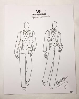 Ignacio Garmendia Instagram - Príncipe de Gales 👔🧵

📌Ignacio Garmendia @ignaciogarmendiaoficial usando traje a medida de tres piezas; chaqueta, pantalón y gilet #VR 

🧷 Las piezas del traje están confeccionadas en casimir Príncipe de Gales “Elizabeth” de @hitegatextil y el forro de “Orquídeas Blancas” es diseño de @strobel_linings ambos fabricados en Chile 🇨🇱🧵 #MadeInChile 

- Dirección Creativa: Vicente Rodríguez @vicenterodriguez_r 
- Costureros: Oriana Rojas/ Vicente Rodríguez.
- Asesoría Textil: Eva Huerta.
- Forros: Strobel Linings.
- Textiles: HITEGA. 

💙