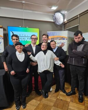 Ignacio Gutiérrez Instagram - Sus abrazos son cariñosos.
Sus sonrisas son honestas 
Sus ganas de vivir contagian a cualquiera . 
Y si su futuro depende de nosotros, yo voy a estar ahí para ustedes SIEMPRE. 
Es un honor Animar nuevamente la Rifa anual de la maravillosa @fundacionincluir y agradezco a las más de 13 mil personas que colaboraron ! 
Que viva la vida !
Que viva la inclusión ! 
Abrazos a mis compañeros del programa de TV de hoy Tutu, Diego , Francisco, Fran y Fabián !