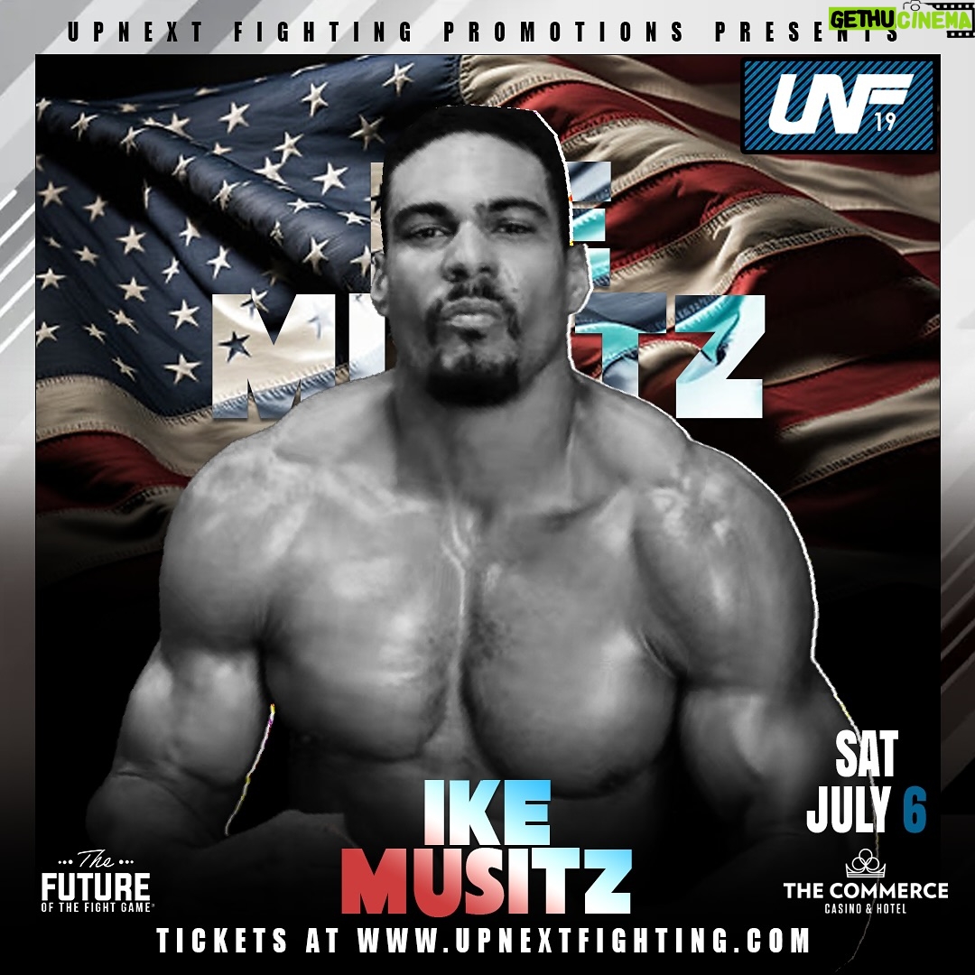 Ike Catcher - 557 Likes - 𝐌𝐀𝐊𝐄 𝐓𝐇𝐀𝐓 5️⃣ championship bouts! Our Mega Show on Saturday, July 6, will now include a mega bout, presented by @fightnightcustoms!
Get your tickets or order the PPV now to see El-Hadji Ndao (@balr__23) and Ike Musitz (@ikecatcher) face off for the #UNF #RisingStars Heavyweight Championship!
🇺🇸 #UNF19
🗓️ Saturday, July 6
📍 @CommerceCasino
🎟️ UpNextFighting.com (link in bio)
📺 @starfundstream
👕 Presented by @fightnightcustoms