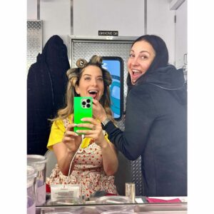 Ilana Becker Instagram - Many moons ago I’d lament to my manger that I would play literally anyone in the Dick Wolf Metaverse. 

“Put me on a gurney, cover me in a sheet and roll me through the scene while I stick out a jazz hand. Heaven!”

The phrase Girl On A Gurney was born (and still used to this day 👐🏻). 
Tonight I’ll be…gurney-adjacent (?) and it feels a lot like a full circle moment.

These are the only photos I have from my week with @fbicbs - we (me) were busy running in heels y’all. So three photos and one video of @dylan.mcdermott absolutely crushing some Lerner & Loewe. What a joy he and the entire cast and crew are - so kind and generous and welcoming. 

Thank you to #jonathanstrausscasting and @rikkig126 for the opportunity to dance in the metaverse again. I couldn’t be more grateful.

If all of this isn’t enough for you to set your DVRs, I may or may not hit a man in the face tonight. Leggggo! 🥊