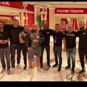 Ilir Latifi Instagram - The sport is pretty crazy and it’s very hard to prepare for what can happen in a fight, early in the first round I fractured my arm in two places I am in the second round I got a nasty Eye poke that blinded me  in  that eye... we found the will to push through that and get the win 
I want to thank everybody that supported me through this fight.
Special thanks to @selmanberisha @aliabdelaziz000  and
@xcmma @eric_xcmma  great team here in Las Vegas with great spirit @carlseumanutafa 
@ronnymarkes @marthinhamlet1 
@tbeartim  @ufcpi @sadibousy 
@allstarsgymsweden 
@andreasthegeneral 
@alexthemauler
@alanfinfoujj 
@khamzat_chimaev 
@majdishammas 
@sugarraysefo 
@dennisdavismma
@fightpharm
@q.groupsweden 
@thetagsweden