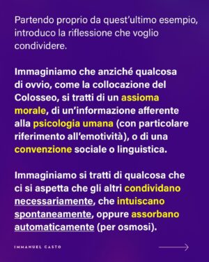 Immanuel Casto Instagram - Giuro che entro la settimana riprendo con la posta del cuore e a postare foto nudo. Ma ci tenevo a condividere questa riflessione, in una formula più comoda da consultare rispetto alle storie. 

#logica #linguaggio #comunicazione #autismo