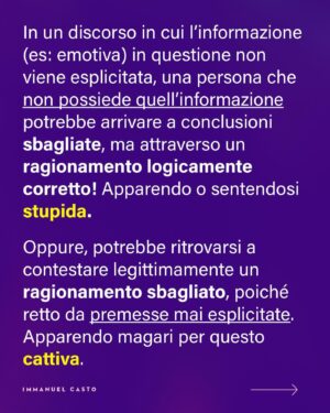 Immanuel Casto Instagram - Giuro che entro la settimana riprendo con la posta del cuore e a postare foto nudo. Ma ci tenevo a condividere questa riflessione, in una formula più comoda da consultare rispetto alle storie. 

#logica #linguaggio #comunicazione #autismo