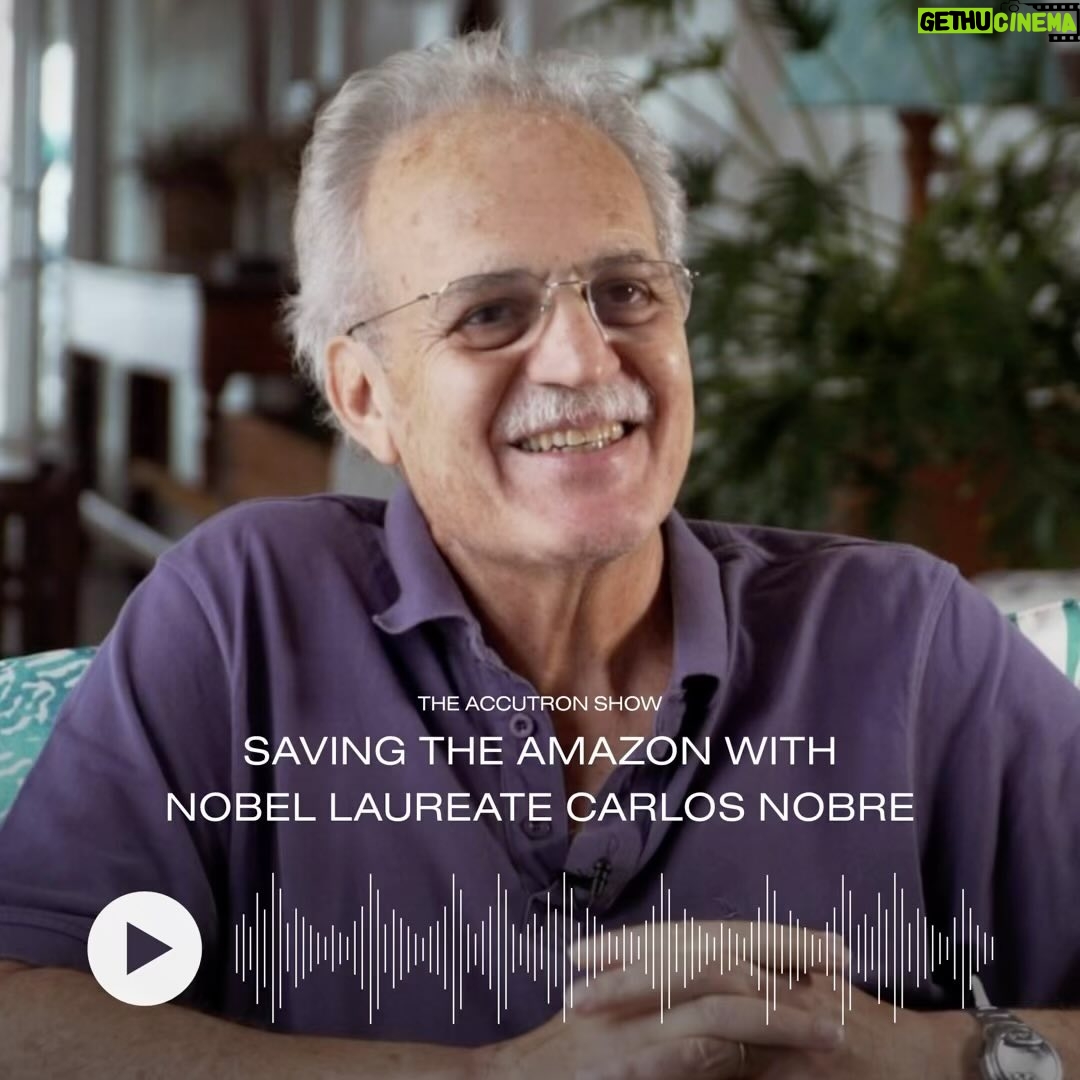 Indrani Pal-Chaudhuri - 1.2K Likes - In this episode of #TheAccutronShow, we are proud to talk to Carlos Nobre, an Earth system scientist from Brazil. Nobre is the author of several Intergovernmental Panel on Climate Change reports, including the 2007 report that was awarded the Nobel Peace Prize. During our conversation, he underlines the critical conditions of the Amazon forest (and hence, of our planet)—tune in, it’s time to act.
#accutron #accutronwatch