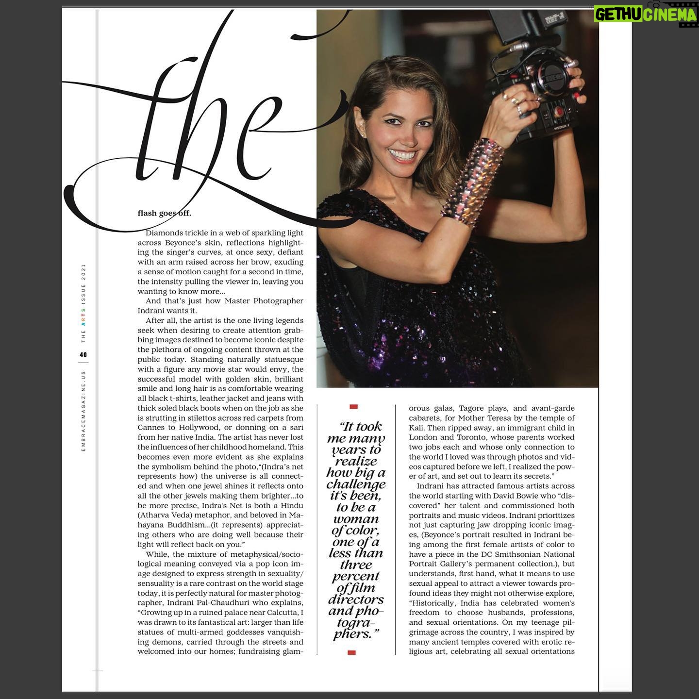 Indrani Pal-Chaudhuri - 561 Likes - Thanks Embrace Magazine for featuring my work in The Arts Issue Thinking Outside the Box! Honored to be interviewed by talented artist and activist @maryannthompsonfrenk challenged by her intriguing questions. Get the magazine online now and in print Feb 1st www.embracemagazine.us #thinkingoutsidethebox #embrace-magazine #queerart 🌈🌈🌈
.
.
.
.
.
.
.
#femaledirector #femalephotographer #transformation #indranipalchaudhuri #indrani #indranipc #indiandirector #bipocartists #lgbtqiaartistsofcolor ##womensupportingwomen #bipocartists❤️🧡💛💚💙💜