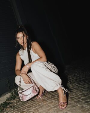 Inês Monteiro Instagram - Pink Party Barbie with this cute collection from @aldo_shoes 💕

photo @cortalargo 
styling @_sara.peterson_ 
hair & makeup @kayohenrique.pt