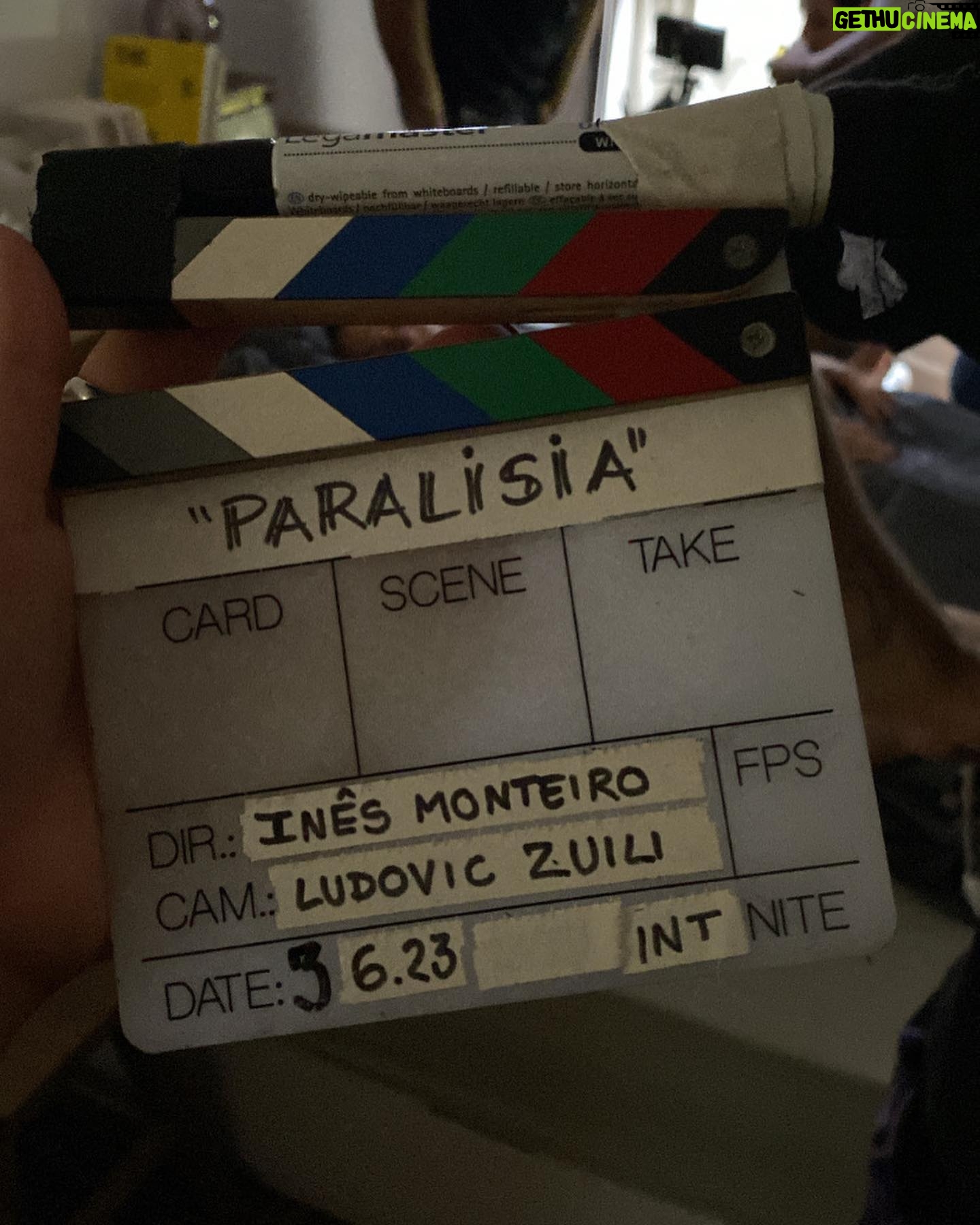 Inês Monteiro - 3 Likes - Do primeiro ao último dia de rodagem. Do nervosismo ao cansaço com o sorriso mais satisfeito e orgulhoso. Foi sem dúvida a melhor equipa para tornar @paralisiaofilme real 🖤 Merci @ludoviczuili pour les souvenirs ✨