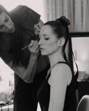 Ingrid Michaelson Instagram - Some opening night @notebookmusical spam for you. Swipe for bts and little cheeky shot. I love you @funstetter. 📸 @shervinfoto