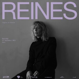 Ingrid St-Pierre Instagram - On remet ça au @gesumontreal , cette fois pour le nouveau spectacle REINES le 21 septembre 2023. 
🍓J’ai l’impression que les chansons de ce nouvel album ont été cueillies une à une comme des petits fruits. Si hâte de vous les raconter sur scène. Petite fruiterie de septembre. 
Lien dans la bio pour les billets 
🍓
🍓
Crédits photos 🧚🏻‍♂️
Direction photo et stylisme @olivia_leblanc 
Photos @shaynelaverdiere 
assisté par @aljosaa 
Hair and make up @genevievelenneville @folioartists 
Graphisme @mauve.turgeon 
Coupe et couleur @marcuuus 
@simonerecords