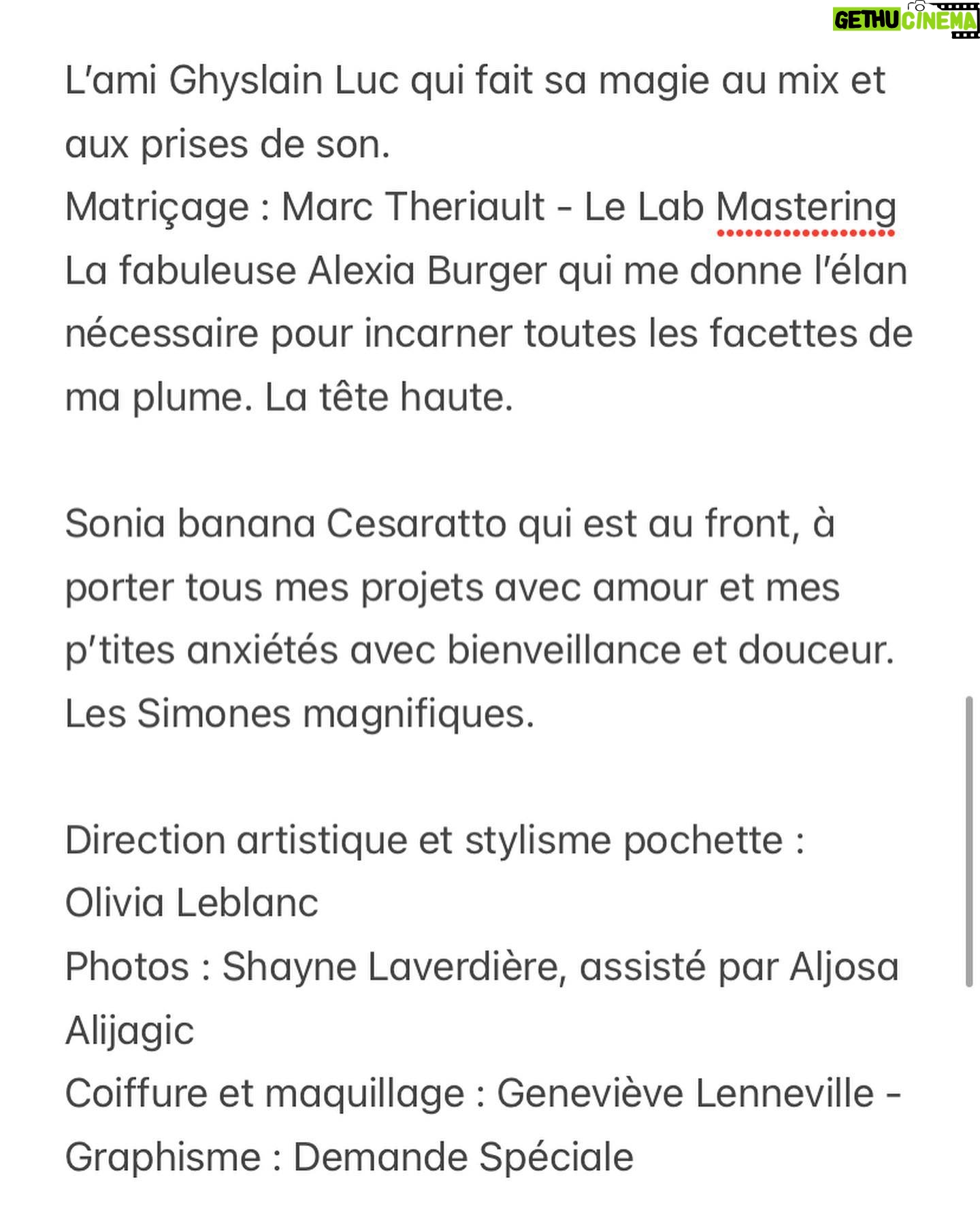 Ingrid St-Pierre - 759 Likes - Je sais, ça sort vendredi.. Mais j’avais le goût de dire merci avant tout, à cette petite foule d’amis (es)collaboratrices et collaborateurs merveilleux qui portent et créer cet album autant que moi. 👑