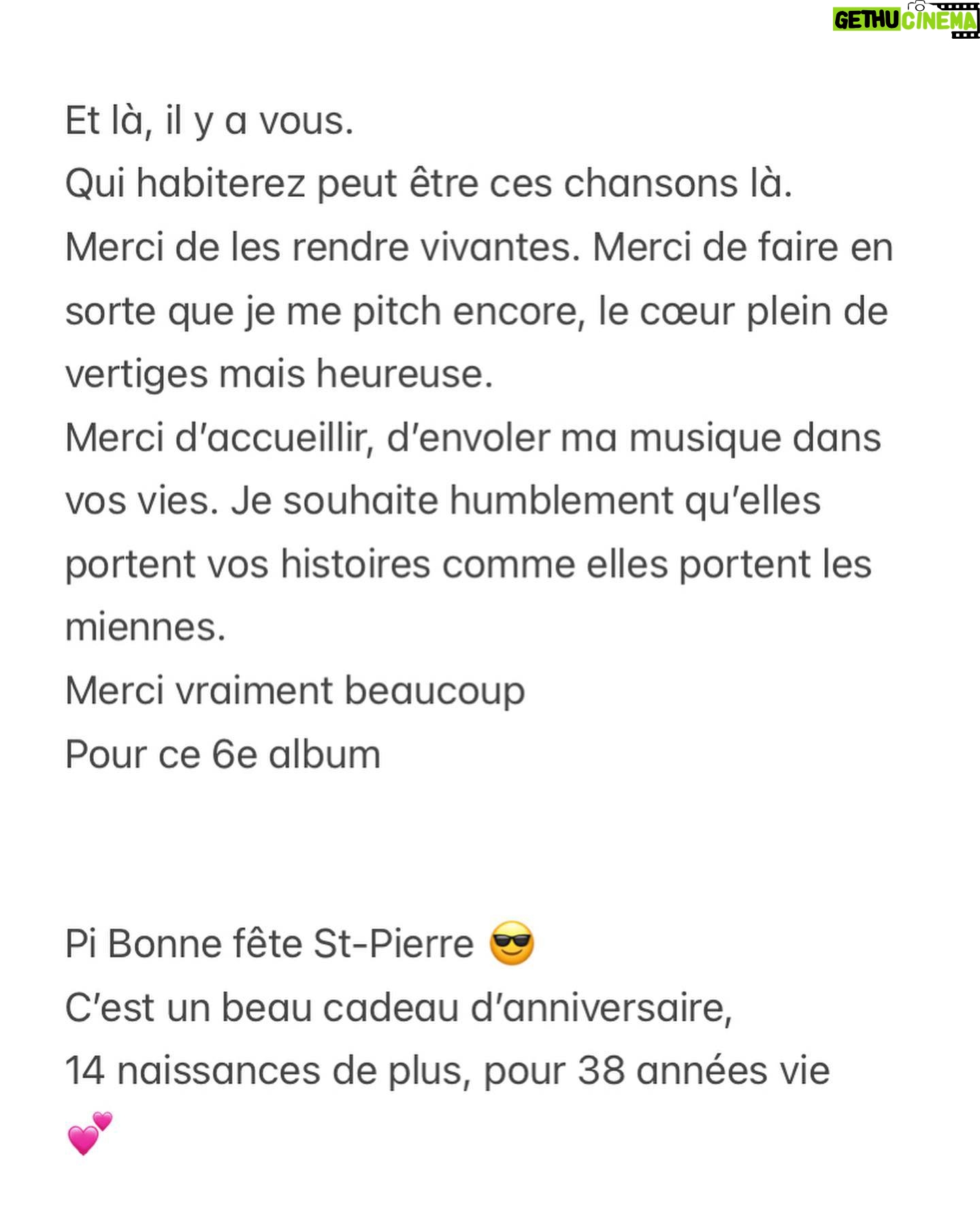 Ingrid St-Pierre - 759 Likes - Je sais, ça sort vendredi.. Mais j’avais le goût de dire merci avant tout, à cette petite foule d’amis (es)collaboratrices et collaborateurs merveilleux qui portent et créer cet album autant que moi. 👑
