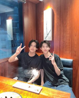 Inoue Sora Instagram - りおに祝ってもらいやしたぜ。