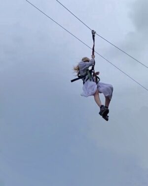 Ioanna Gika Instagram - Landscapes are swelling with electric bikes, scooters, etc, which is great, but cities should get ahead and invest in zip lines. A green form of transportation, zip lines are fast, fun, and they cannot be hacked. I’m not good at sitting still unless i’m sitting in the harness of a zip line I will fight you