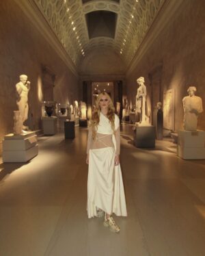 Ioanna Gika Instagram - My utmost gratitude and thanks for having me perform at The Metropolitan Museum Of Art  @jacolbysatt @metmuseum 

Jacolby, you are brilliant, and it is my distinct honor to be a part of your amazing installation and music series.

Many thanks to the phenomenal Diaphanous Ensemble and @princejasmine_  @swidlerfiddler @che_buford @aimeetanzt @kirinmcelwain whose beautiful talent and energy brought the music to life, and to @timothywilliamsofficial for his wonderful arrangements.

To the team at @metmuseum , to @patrickstop and @izzyho to @bstosuy , @allie.old , and @leahskyedoan , and @juddgreenstein , Nick and everyone who worked hard to bring this together, to Dior for dressing me in their beautiful creations and additional thanks and love to @libertyross 

Photos in frame 1 and 2 by  my dear friend, the talented @kesh 

To all my true friends who flew in, showed up, called, texted, posted, sent flowers to show support for this occasion. These are gestures I do not forget. I am filled with gratitude for your generosity of spirit, depth, and thoughtfulness.

To me, Jacolby’s brilliance, bravery, and strength in a world filled with strife, pain, and conflict, bursts through with one of the most defiant acts of all: love

Thank you

Art by @jacolbysatt 

Music arrangement: @timothywilliamsofficial 
Met tech @harrycorthell 
Outfit: @dior 
Makeup: @shyannalundi 
Hair: @henryzeegers 
Skin care: @isawellness.co 
Additional photos: @waseem 
@izzyho