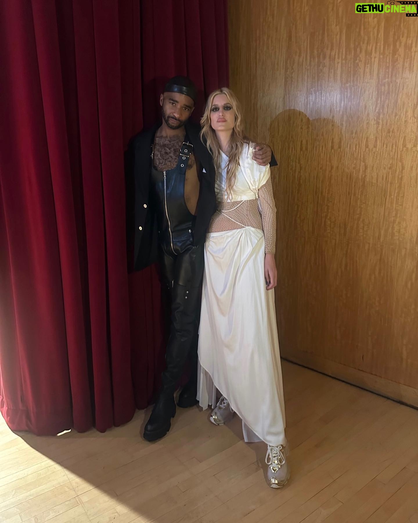 Ioanna Gika - 1.2K Likes - My utmost gratitude and thanks for having me perform at The Metropolitan Museum Of Art @jacolbysatt @metmuseum
Jacolby, you are brilliant, and it is my distinct honor to be a part of your amazing installation and music series.
Many thanks to the phenomenal Diaphanous Ensemble and @princejasmine_ @swidlerfiddler @che_buford @aimeetanzt @kirinmcelwain whose beautiful talent and energy brought the music to life, and to @timothywilliamsofficial for his wonderful arrangements.
To the team at @metmuseum , to @patrickstop and @izzyho to @bstosuy , @allie.old , and @leahskyedoan , and @juddgreenstein , Nick and everyone who worked hard to bring this together, to Dior for dressing me in their beautiful creations and additional thanks and love to @libertyross
Photos in frame 1 and 2 by my dear friend, the talented @kesh
To all my true friends who flew in, showed up, called, texted, posted, sent flowers to show support for this occasion. These are gestures I do not forget. I am filled with gratitude for your generosity of spirit, depth, and thoughtfulness.
To me, Jacolby’s brilliance, bravery, and strength in a world filled with strife, pain, and conflict, bursts through with one of the most defiant acts of all: love
Thank you
Art by @jacolbysatt
Music arrangement: @timothywilliamsofficial
Met tech @harrycorthell
Outfit: @dior
Makeup: @shyannalundi
Hair: @henryzeegers
Skin care: @isawellness.co
Additional photos: @waseem
@izzyho
