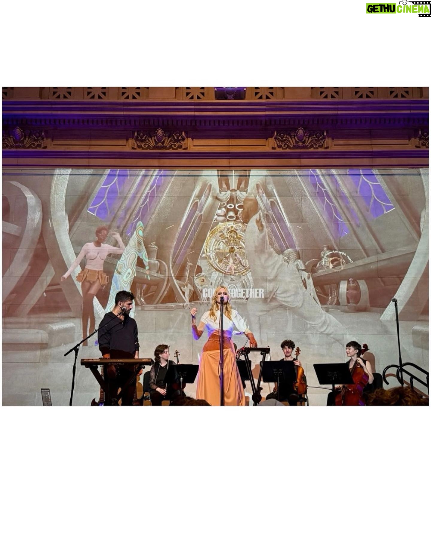 Ioanna Gika - 1.2K Likes - My utmost gratitude and thanks for having me perform at The Metropolitan Museum Of Art @jacolbysatt @metmuseum
Jacolby, you are brilliant, and it is my distinct honor to be a part of your amazing installation and music series.
Many thanks to the phenomenal Diaphanous Ensemble and @princejasmine_ @swidlerfiddler @che_buford @aimeetanzt @kirinmcelwain whose beautiful talent and energy brought the music to life, and to @timothywilliamsofficial for his wonderful arrangements.
To the team at @metmuseum , to @patrickstop and @izzyho to @bstosuy , @allie.old , and @leahskyedoan , and @juddgreenstein , Nick and everyone who worked hard to bring this together, to Dior for dressing me in their beautiful creations and additional thanks and love to @libertyross
Photos in frame 1 and 2 by my dear friend, the talented @kesh
To all my true friends who flew in, showed up, called, texted, posted, sent flowers to show support for this occasion. These are gestures I do not forget. I am filled with gratitude for your generosity of spirit, depth, and thoughtfulness.
To me, Jacolby’s brilliance, bravery, and strength in a world filled with strife, pain, and conflict, bursts through with one of the most defiant acts of all: love
Thank you
Art by @jacolbysatt
Music arrangement: @timothywilliamsofficial
Met tech @harrycorthell
Outfit: @dior
Makeup: @shyannalundi
Hair: @henryzeegers
Skin care: @isawellness.co
Additional photos: @waseem
@izzyho