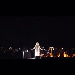 Ioanna Gika Instagram - Thank you Dior for having me perform the 2022 presentation in the nation of my ancestry, Greece. Words cannot fully describe the feeling of playing the ancient Panathenaic Stadium, where my ancestors tread in this same location, over two thousand years ago.

Many thanks to @mariagraziachiuri @dior for her exquisite vision and for transforming me into the Arachne of my dreams, and many thanks to music supervisors @michelgaubert and @theeryanaguilar , who ideated countless hours together, and the wonderful @ollycoates who conducted, played cello and presented his stunning work, as well as @arca1000000 ‘s beautiful compositions. Deep gratitude for the 70 person all Greek orchestra who beautifully delivered my music, Alain and David for their excellent sound, @timothywilliamsofficial for his wonderful arrangements, @chriselmsmusic and @damnitignacio for their diligent teamwork, the hair and makeup team, and thank you @sargenthouse and @marltd for your guidance and the whole team at @bureaubetak 
📷 @theeryanaguilar 

I will be posting more, sharing clips in the days to come, and thanking more wonderful people, but for now:

ευχαριστώ πάρα πολύ 💙💙💙🏛