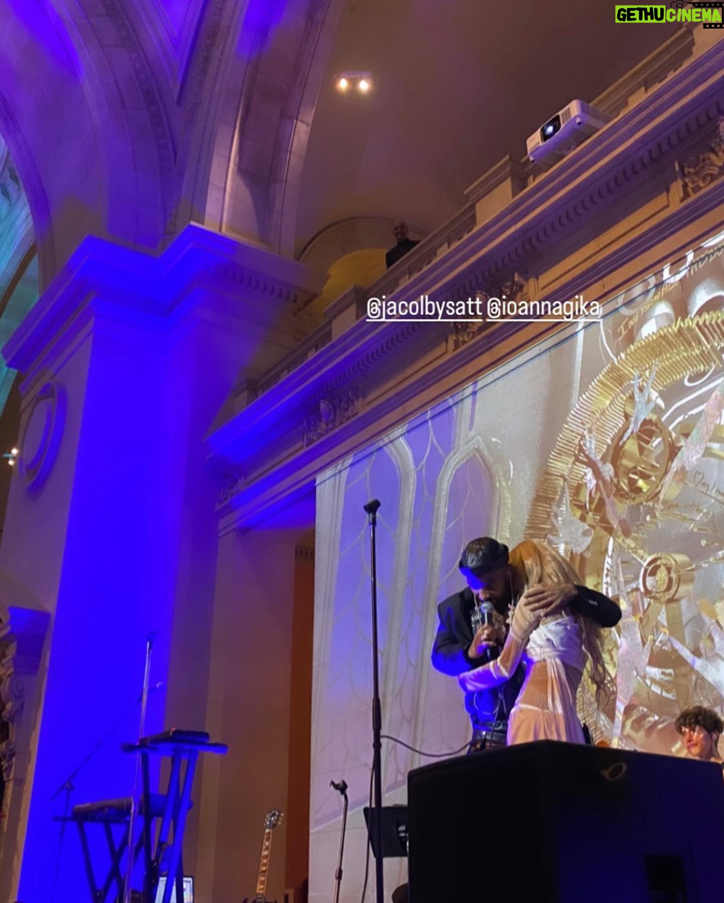 Ioanna Gika - 1.2K Likes - My utmost gratitude and thanks for having me perform at The Metropolitan Museum Of Art @jacolbysatt @metmuseum
Jacolby, you are brilliant, and it is my distinct honor to be a part of your amazing installation and music series.
Many thanks to the phenomenal Diaphanous Ensemble and @princejasmine_ @swidlerfiddler @che_buford @aimeetanzt @kirinmcelwain whose beautiful talent and energy brought the music to life, and to @timothywilliamsofficial for his wonderful arrangements.
To the team at @metmuseum , to @patrickstop and @izzyho to @bstosuy , @allie.old , and @leahskyedoan , and @juddgreenstein , Nick and everyone who worked hard to bring this together, to Dior for dressing me in their beautiful creations and additional thanks and love to @libertyross
Photos in frame 1 and 2 by my dear friend, the talented @kesh
To all my true friends who flew in, showed up, called, texted, posted, sent flowers to show support for this occasion. These are gestures I do not forget. I am filled with gratitude for your generosity of spirit, depth, and thoughtfulness.
To me, Jacolby’s brilliance, bravery, and strength in a world filled with strife, pain, and conflict, bursts through with one of the most defiant acts of all: love
Thank you
Art by @jacolbysatt
Music arrangement: @timothywilliamsofficial
Met tech @harrycorthell
Outfit: @dior
Makeup: @shyannalundi
Hair: @henryzeegers
Skin care: @isawellness.co
Additional photos: @waseem
@izzyho