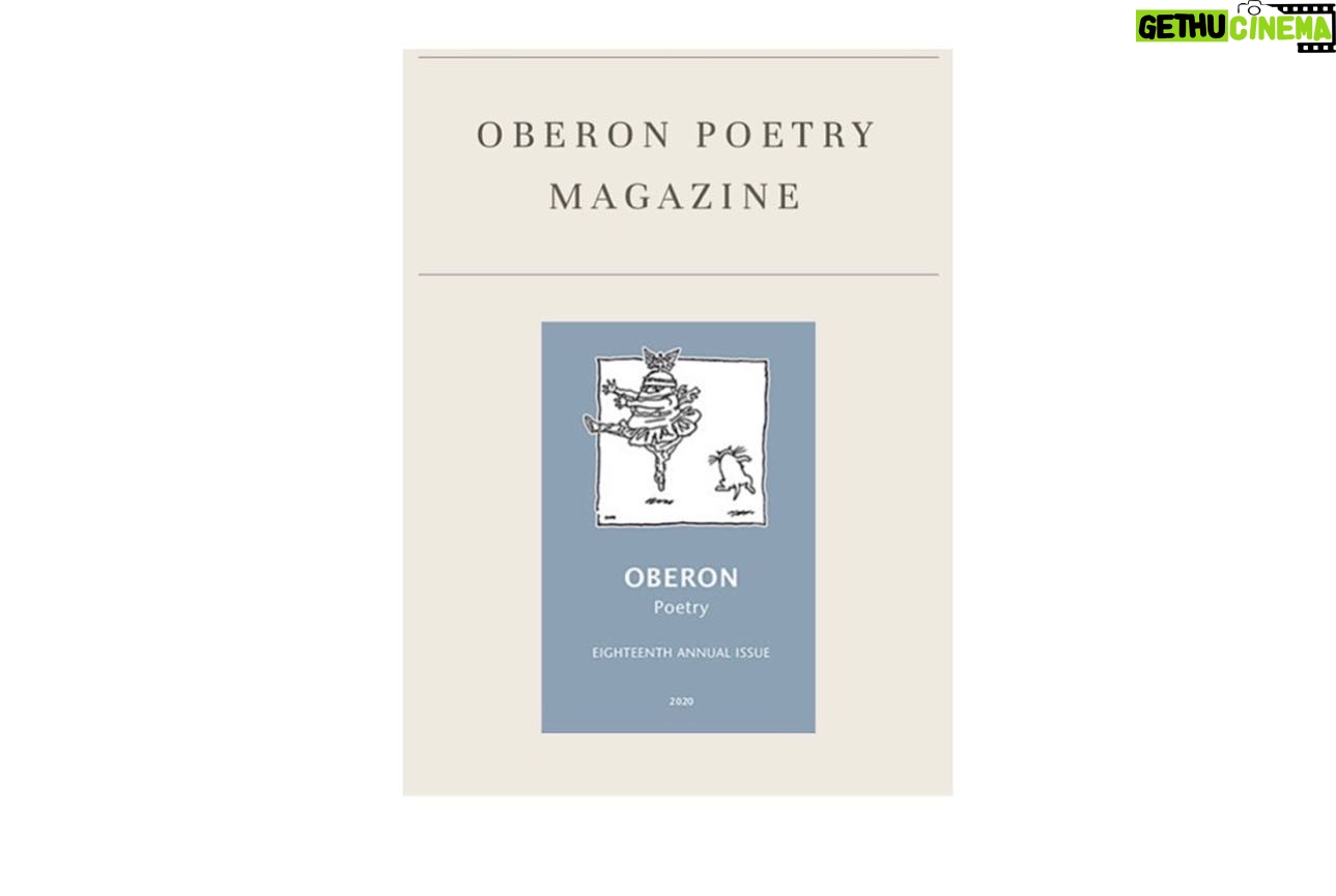 Ioanna Gika - 1.4K Likes - Happy New Year⌇ Honored to have my poem ‘Hades G4P’ in the annual issue of Oberon. I wrote this piece as 2020’s wings burst into flames, so it’s nice to see it fly in a fresh new year. Hard copies available on their site now 📷 @jasperrischen