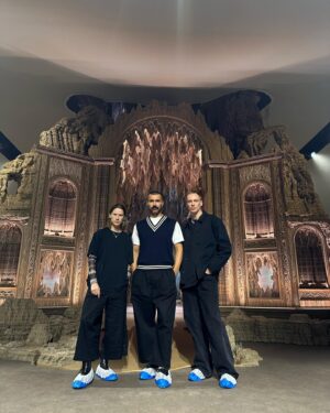 Ioanna Gika Instagram - Delighted to have new music in the Dior SS2023 show, with choreography by greats @imrevanopstal @marnevanopstal of Nederlands Dans Theater fame, at the historic Jardin des Tuileries. Many thanks to designer @mariagraziachiuri and to music supervisor @michelgaubert @theeryanaguilar 

I was thrilled to have been able to enlist the talents of people dear to me to bring these new ideas to life. Many thanks to @sarahdavachi @amhmll @alexmaax @mattcohenmusic 

The new track which opens the show, was a collaboration centered around the stunning harpsichord of the magnificent Sarah Davachi. Thank you @sarahdavachi for trusting me to weave together a song from the fabric of your greatness.

The fourth track of the show, nestled between legendaries @bjork and @perfumegenius came to fruition because a dear friend and artist @alexmaax understood what I meant when I said “Renaissance rave” and “the sound of an octopus crawling on land for the first time” and tbh everybody needs a talented cohort who understands such important terms. 

On a personal note, I have been attending the Renaissance Faire since I was a child. The Renaissance era is a period of time which has always struck me. In short: “Jousters Do It Knightly”

Merci @dior @mariagraziachiuri @racheleregini @michelgaubert @theeryanaguilar 

Makeup: @veronickparadis 
Hair: @hikageyumiko 
Attire: Dior couture