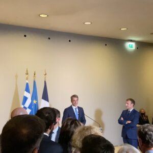Ioanna Gika Instagram - Thank you to the Louvre and the Greek Ambassador, Her Excellency Madame Aghi Balta for inviting me to the opening of the new exhibit, ‘Paris-Athens, The Birth of Modern Greece.’ Congratulations to the new president of @museelouvre ,  Laurence Des Cars, the first female president of the institution in 228 years. This year marks the 200th anniversary of the beginning of the Greek Revolution, and the anniversary of the arrival of the Venus de Milo. An occasion celebrated reverentially. Thank you @dior for the gown, @alineds75 for putting it all together with the best eye, @benjamin_maquilleur pour le maquillage 📷📷 @dafni.arvaniti and @sneakyaliki 💙 @aghibalta