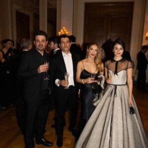 Ioanna Pappa Instagram - #thealmondblossomball #2024 @voguegreece @hotelgrandebretagne @spirostergiou @valen__tiny @erifillinikolopoulou #erifillihautecouture #erifillinikolopoulouatelier