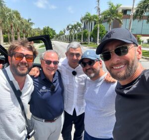 Irakli Makatsaria Instagram - Thank you @zurabpololikashvili for a  life changing experience and support in Dominican Republic 🇩🇴🤍 together with a living legend and creator of Punta Cana @frankrainierimarranzini 
#project #shooting #dominicantepublic #puntacana #UNWTO