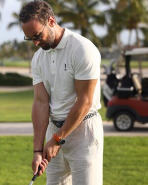 Irakli Makatsaria Instagram - Game on 🏌️
#Golf #dominicanrepublic #puntacana #uspoloassn @uspoloassnge @cenomi_retail_georgia photo by @nastasya.ignatenko