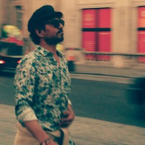 Irrfan Khan Instagram - Keep it straight , simple and colourful #london #streetwear #headgear #darkglasses