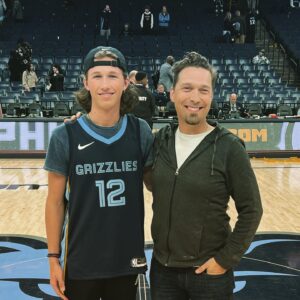 Isaac Hanson Instagram - Yesterday was a special & important day for a friend of mine Zach Myers. He played his home town arena, for the first time. I know how big of a thing that was for him (we talked about it)… and I could not be happier for him.

I wanted to share that so that I could share how generous and thoughtful of a guy Zach is. He facilitated a very special day for my eldest son Everett & I, in that same arena, to see my son’s favorite team (Zach’s favorite team too) the Memphis Grizzlies. The trip was something I had promised Everett we would do and Zach helped to make every moment of it special through his kindness and generosity.

Zach, thanks for your friendship and a trip Everett and I will never forget!

You have earned all the good things you’ve got through generosity, hard work and friendship!

Cheers to you!

P.S. GO GRIZZLIES!!!

#gogrizzlies #fedexforum #friends