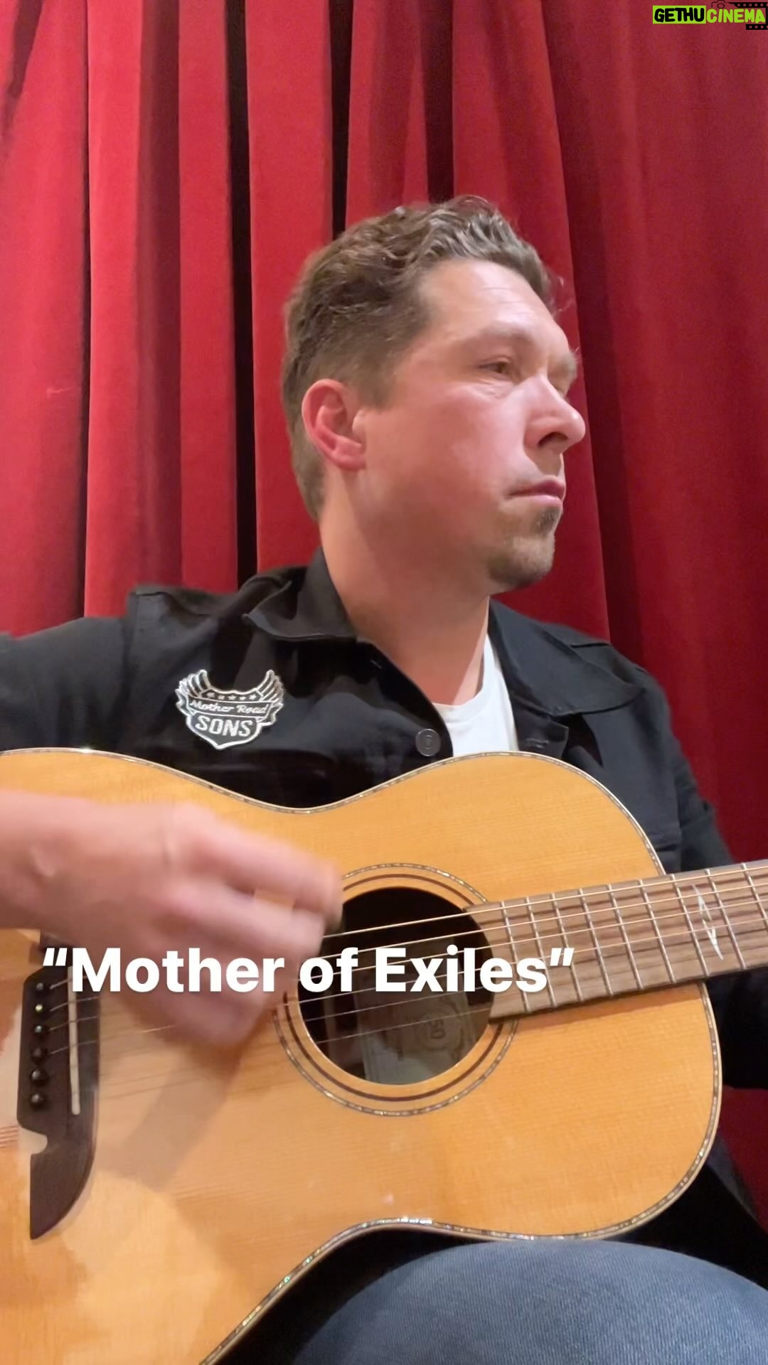Isaac Hanson - 1.4K Likes - A song in honor of tonight’s gig.
“Mother of Exiles”
(@isaachanson, @stephen_kellogg)