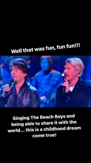 Isaac Hanson Instagram - A joy and a childhood dream coming true.