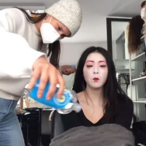 Isabella Wei Instagram - Get ready (and un-ready) with me: Ling Yi version!

The biggest thank you to the unbelievably talented @michaelacapelesso from whom I’ve gotten the privilege of annoying every morning by incessantly playing the ‘Dirty Dancing’ soundtrack 😘😇🫶

Thank you to @christinawagner_hairandmakeup for each of the beautiful designs, and to @easyzone for the makeup removal 😋❣️