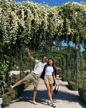 Isha Blaaker Instagram - Fun times in Madrid 😊 Love you sis, so proud of how far you’ve come! And thank you for that beautiful picture you took of me. I think you have a hidden talent for photography 🙃