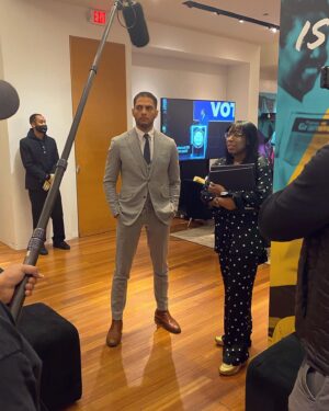 Isha Blaaker Instagram - Thank you @naacp for educating me! It was an honor.

Thank you @clementsandchurch for styling me.

#interview #8 #NAACPLIVE