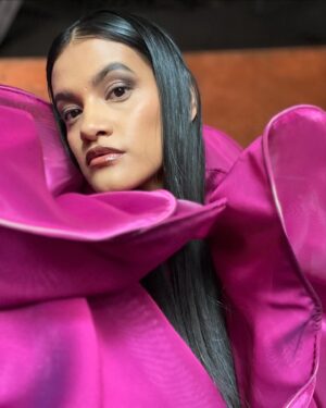 Ishbel Bautista Instagram - Recuerdo especial de mi primera pasarela. 
💖🌸
Una fantasía ser también modelo 💅🏽
 @ghmanagement