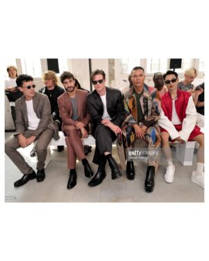 Ismael Cruz Cordova Instagram - Paul Smith SS24 , Paris. Thanks @paulsmithdesign team for having me. This collection is 🤌🏾🔥

#PFW #parisfashionweek @paulsmith
