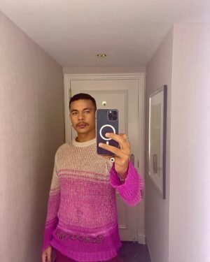 Ismael Cruz Cordova Instagram - Papi in Pink . 
Ft. Two fools 
@tobias_muh @tyroemuh